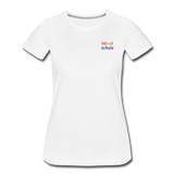 Frauen Premium T-Shirt - HVL-Logo - Weiß