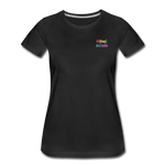 Frauen Premium T-Shirt - HVL-Logo - Schwarz