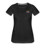 Frauen Premium T-Shirt - HVL-Logo - Schwarz