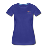 Frauen Premium T-Shirt - HVL-Logo - Königsblau