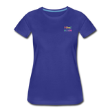 Frauen Premium T-Shirt - HVL-Logo - Königsblau