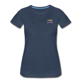 Frauen Premium T-Shirt - HVL-Logo - Navy