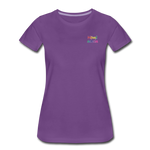 Frauen Premium T-Shirt - HVL-Logo - Lila