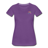 Frauen Premium T-Shirt - HVL-Logo - Lila