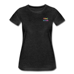 Frauen Premium T-Shirt - HVL-Logo - Anthrazit