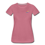 Frauen Premium T-Shirt - HVL-Logo - Malve