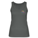 Frauen Bio Tank Top von STANLEY/STELLA - HVL-Logo - Anthrazit