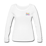 Frauen Bio-Langarmshirt von STANLEY/STELLA - HVL-Logo - Weiß