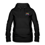 Frauen Hoodie von AWDis Just Hoods - HVL-Logo - Schwarz