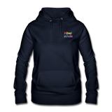 Frauen Hoodie von AWDis Just Hoods - HVL-Logo - Navy