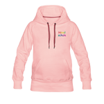 Frauen Premium Hoodie - HVL-Logo - Kristallrosa