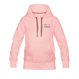 Frauen Premium Hoodie - HVL-Logo - Kristallrosa