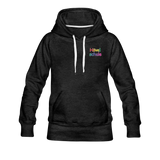 Frauen Premium Hoodie - HVL-Logo - Anthrazit