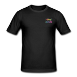 Männer Gildan Heavy T-Shirt von GILDAN - HVL-Logo - Schwarz