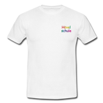 Männer T-Shirt von GILDAN - HVL-Logo - Weiß