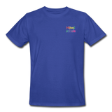 Männer Workwear T-Shirt von Russell - HVL-Logo - Royalblau