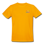 Männer Workwear T-Shirt von Russell - HVL-Logo - Gold