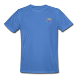 Männer Workwear T-Shirt von Russell - HVL-Logo - Blau