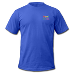 Männer T-Shirt von BELLA+CANVAS - HVL-Logo - Royalblau