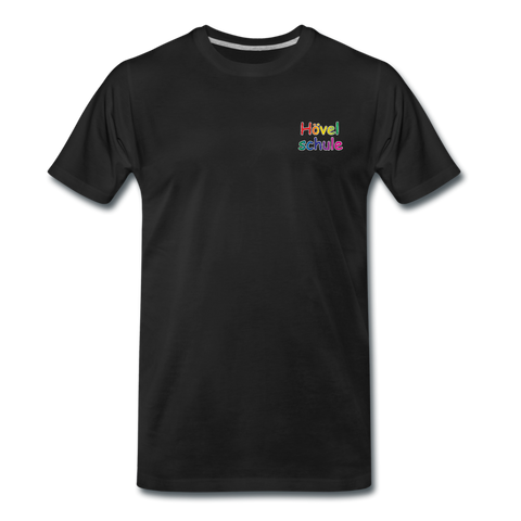 Männer Premium T-Shirt - HVL-Logo - Schwarz