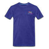 Männer Premium T-Shirt - HVL-Logo - Königsblau