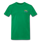 Männer Premium T-Shirt - HVL-Logo - Kelly Green